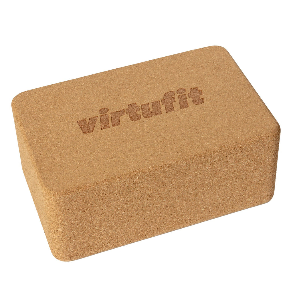 VirtuFit Premium Kurk Yoga Blok - Ecologisch - Tweedekans