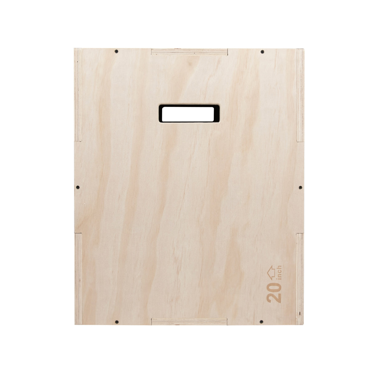 VirtuFit Houten Plyo Box 3-in-1 - Groot - 50 x 60 x 75 cm