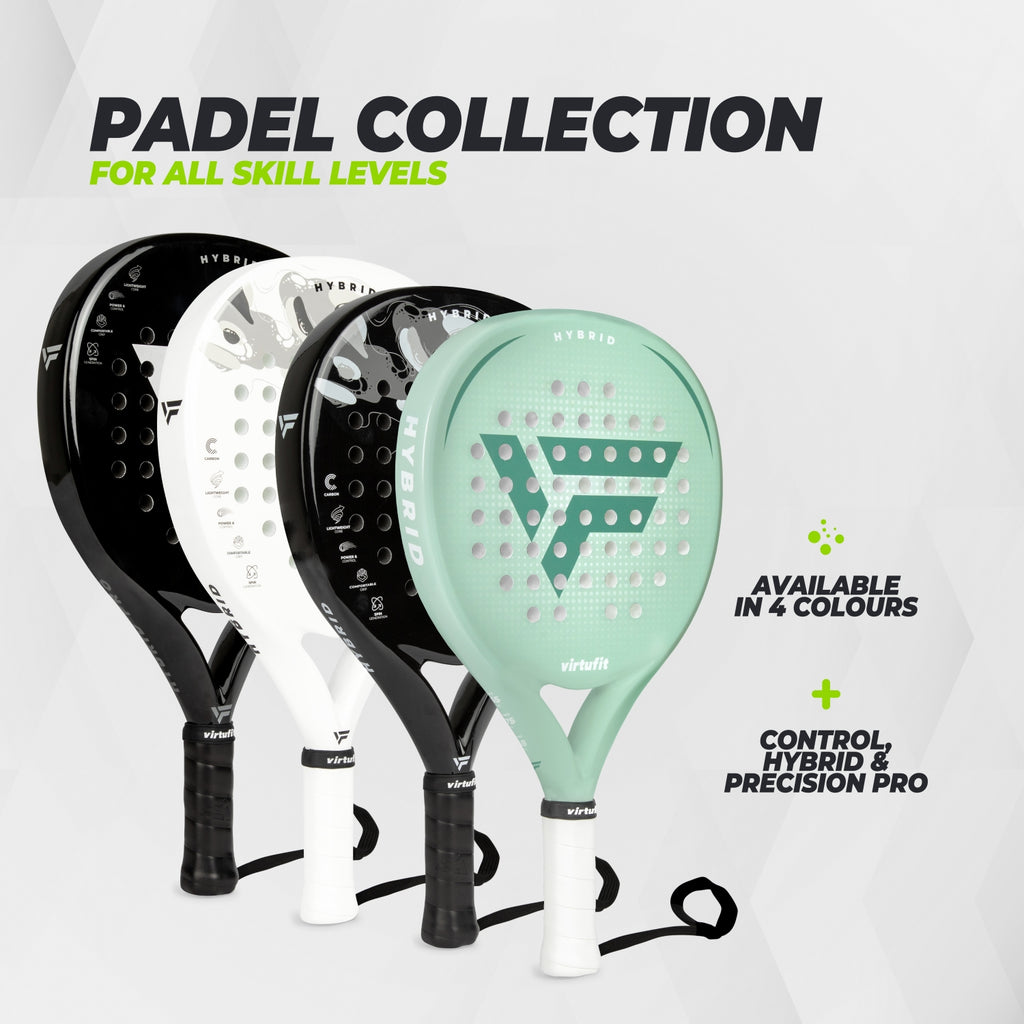 VirtuFit Hybrid Padel Racket - Mint Green