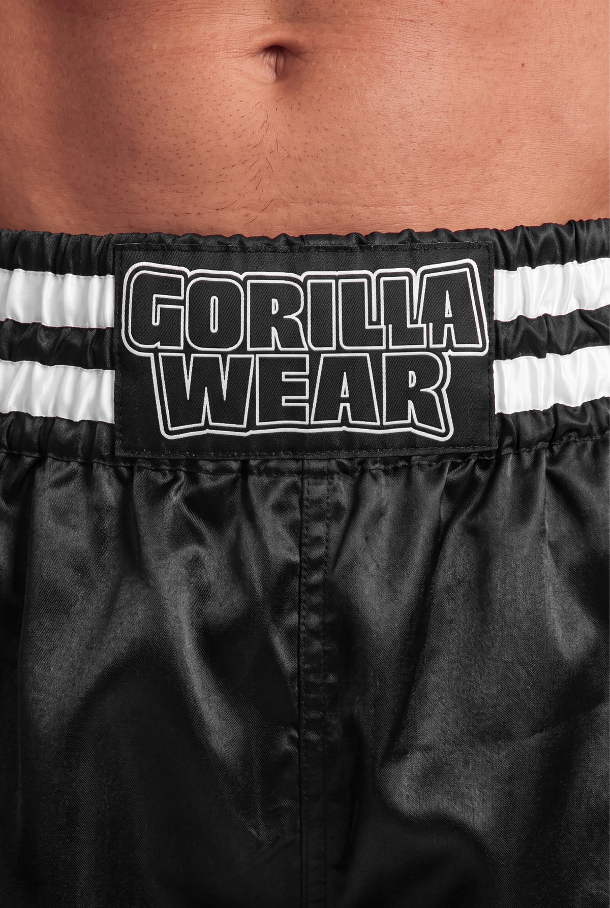 Gorilla Wear Tacoma Fighting Shorts - Zwart/Wit