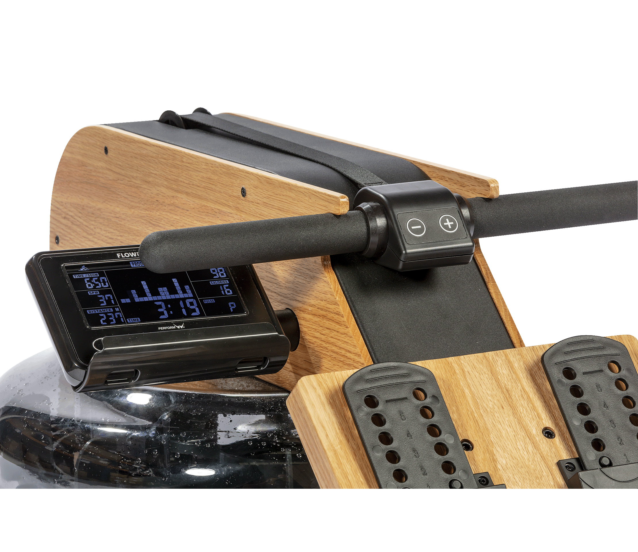 Flow Fitness Perform W9i Oak Roeitrainer - Showroommodel