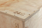 VirtuFit Houten Plyo Box 3-in-1 - Groot - 50 x 60 x 75 cm - Tweedekans