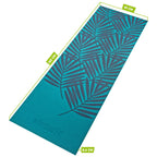 VirtuFit Premium Yogamat - 183 x 61 x 0,4 cm - Ocean Green Forest - Tweedekans