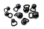 Muscle Power Gietijzeren Kettlebell - Zwart - 28 kg