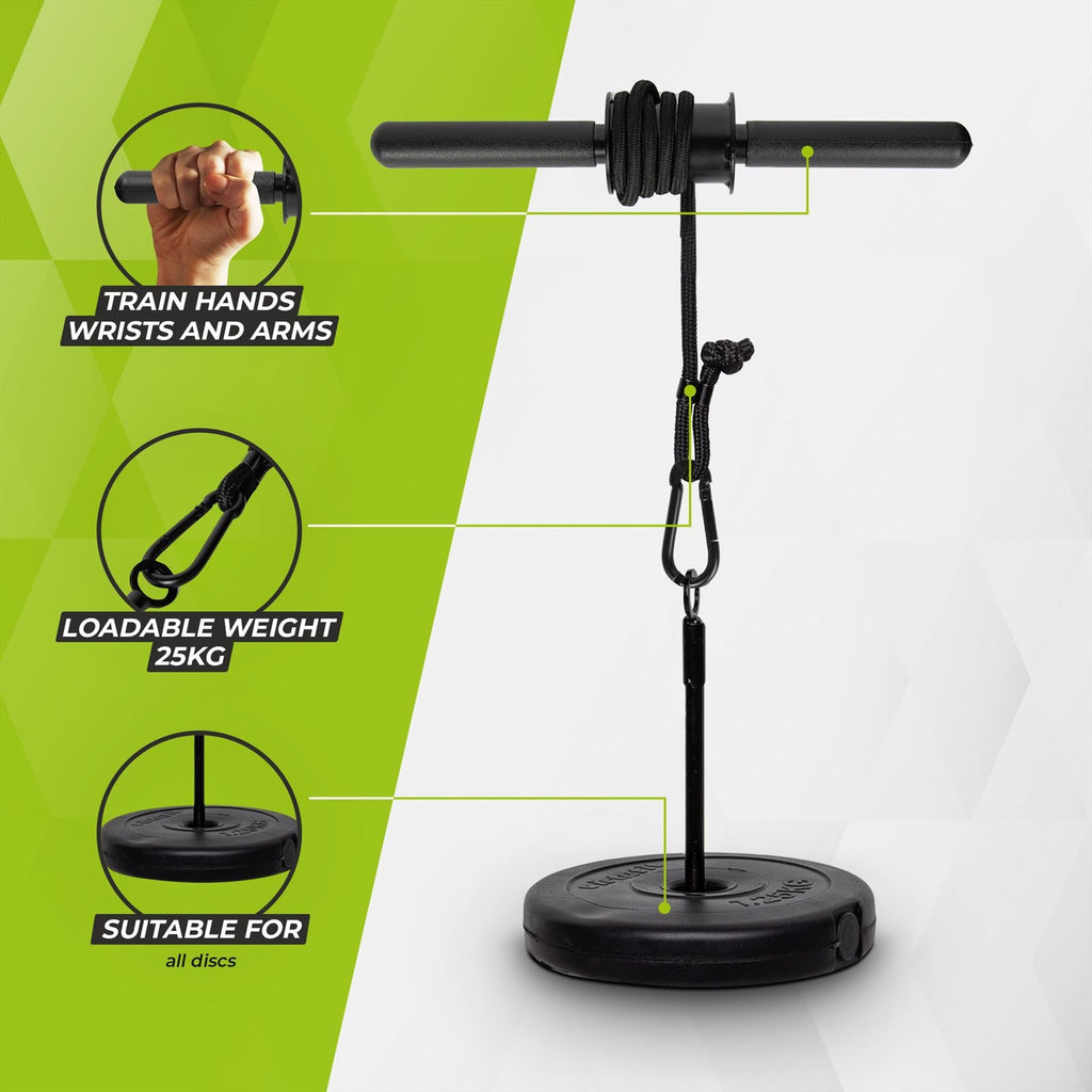 VirtuFit Pro Wrist Roller - Onderarm Trainer - Tweedekans
