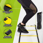 VirtuFit Speed Ladder - Loopladder - 4 Meter - met Tas - Tweedekans