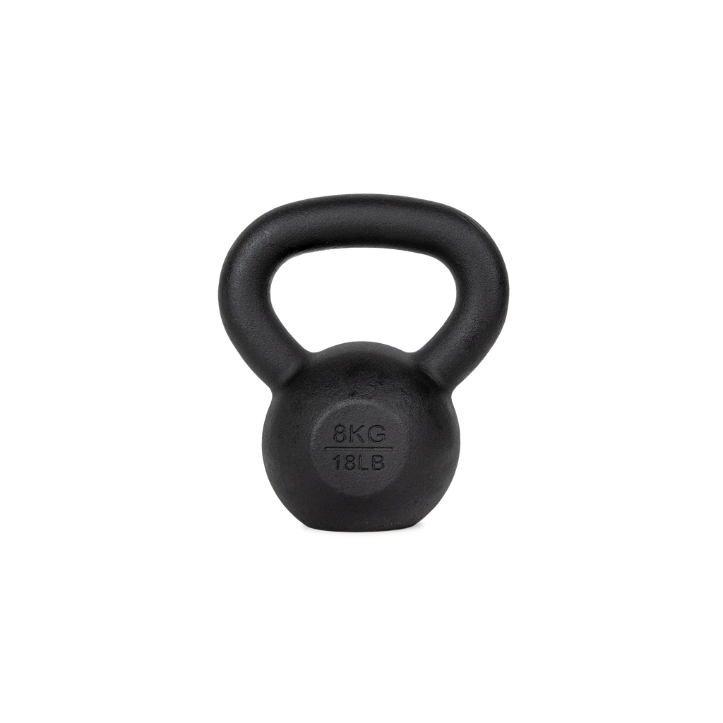 VirtuFit Kettlebell Pro - Kettle Bell - Gietijzer - 8 kg - Tweedekans