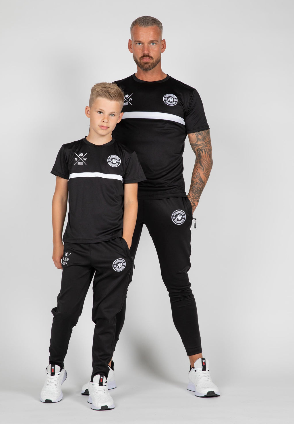 Gorilla Wear Vernon Kids T-shirt - Zwart