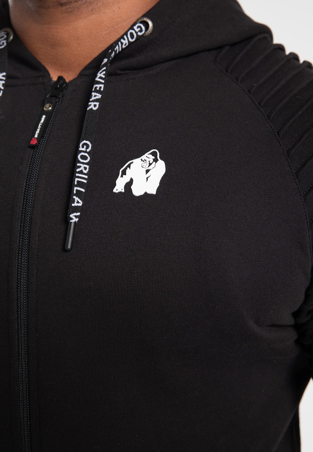 Gorilla Wear Georgia Zipped Hoodie - Zwart