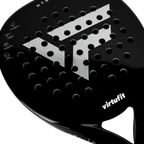 VirtuFit Hybrid Padel Racket - Zwart - Silver - Tweedekans