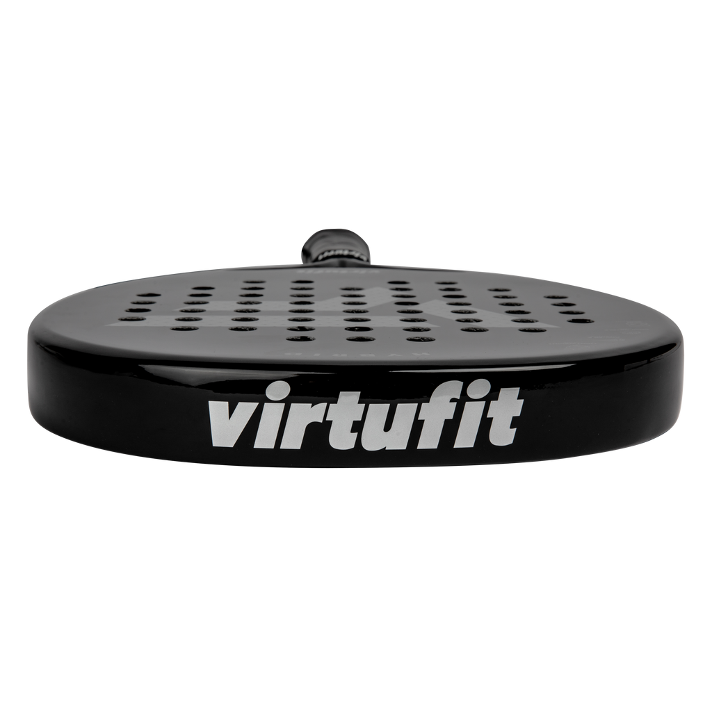 VirtuFit Hybrid Padel Racket - Zwart - Silver - Tweedekans