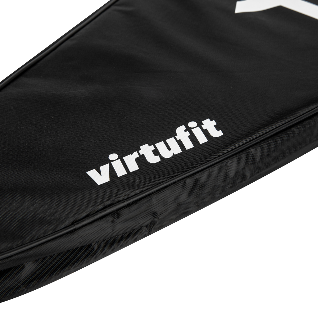VirtuFit Padel Racket Draagtas - Zwart - Wit - Tweedekans