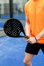 VirtuFit Control Padel Racket - Zwart - Grijs - Tweedekans