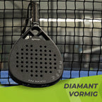 VirtuFit Fusion Pro Padel Racket - Zwart - Grijs - Tweedekans