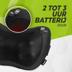 VirtuFit Draadloos Massagekussen Pro - Met Warmtefunctie - Tweedekans