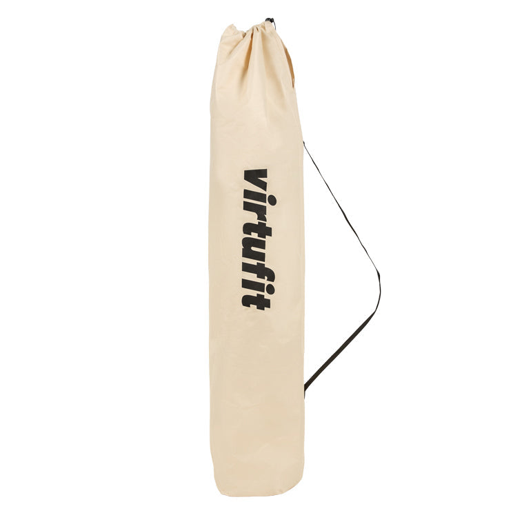 VirtuFit Campingstoel opvouwbaar met voetsteun - Strandstoel - Beige - Set van 2 - Afbeelding 11