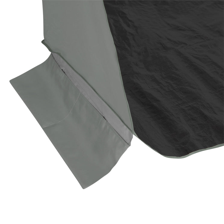VirtuFit Strandparasol - Windscherm - Strandtent - 160 cm - Grijs - Tweedekans