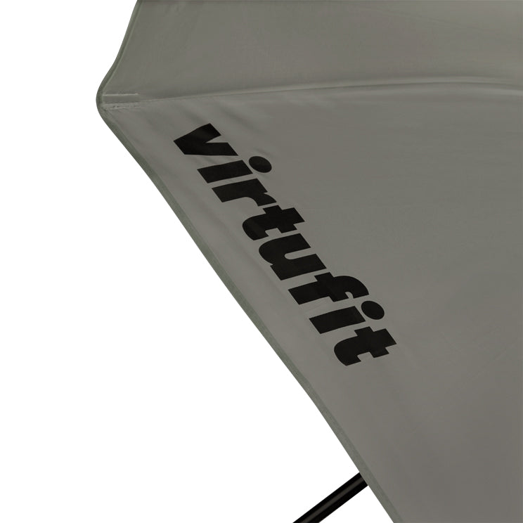 VirtuFit Strandparasol - Windscherm - Strandtent - 160 cm - Grijs - Tweedekans