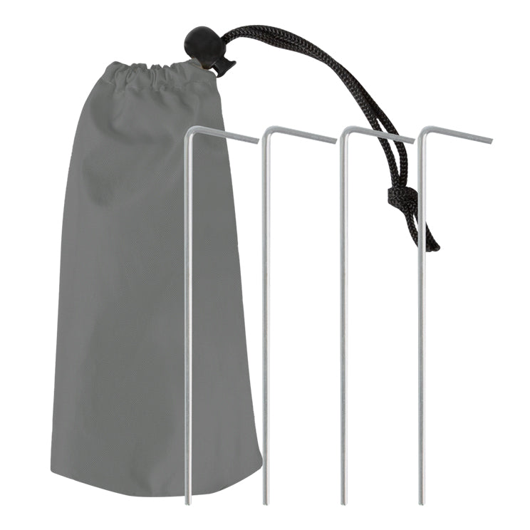 VirtuFit Strandparasol - Windscherm - Strandtent - 160 cm - Grijs - Tweedekans