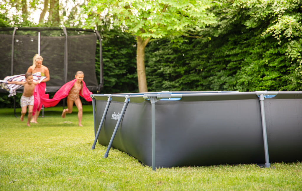 VirtuFit Rechthoekig Zwembad - 300 x 210 cm - Inclusief Filterpomp - Tweedekans