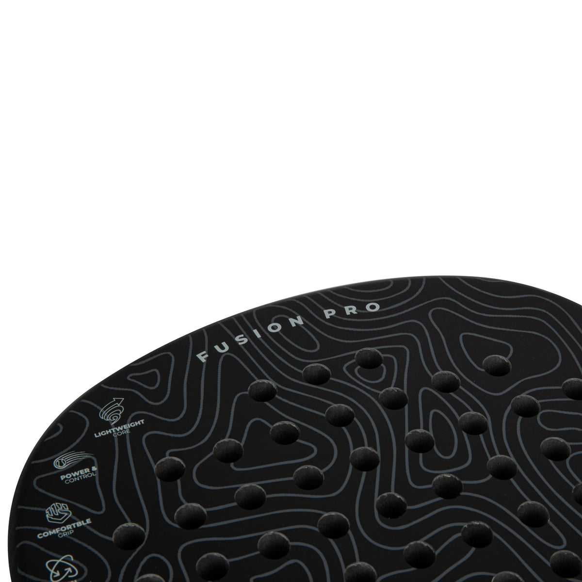VirtuFit Fusion Pro Padel Racket - Zwart - Grijs