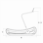 Nohrd Sprintbok V2 Loopband - Air Runner - Zwart