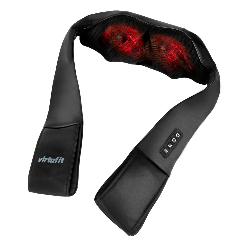 VirtuFit Draadloos Nekmassage kussen Pro - Shiatsu Massage Apparaat met Warmtefunctie - Tweedekans
