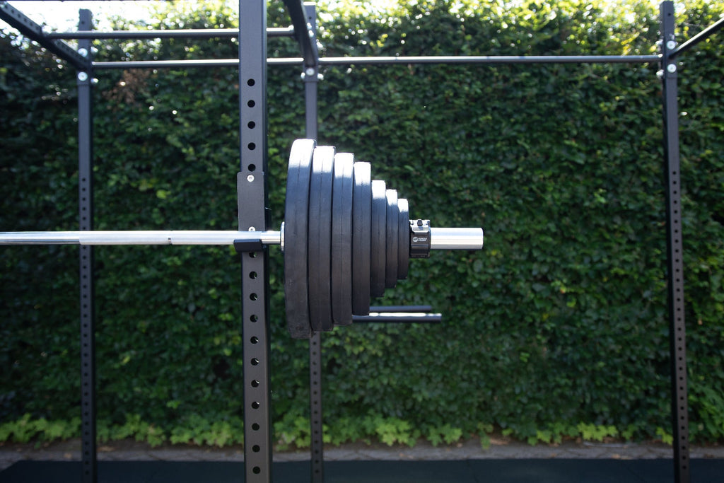 Muscle Power Olympische Halterschijf met Handgrepen - Rubber - 10 kg