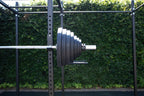 Muscle Power Olympische Halterschijf met Handgrepen - Rubber - 10 kg