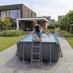 VirtuFit Zwembadtrap 122 cm - Universeel - Tweedekans