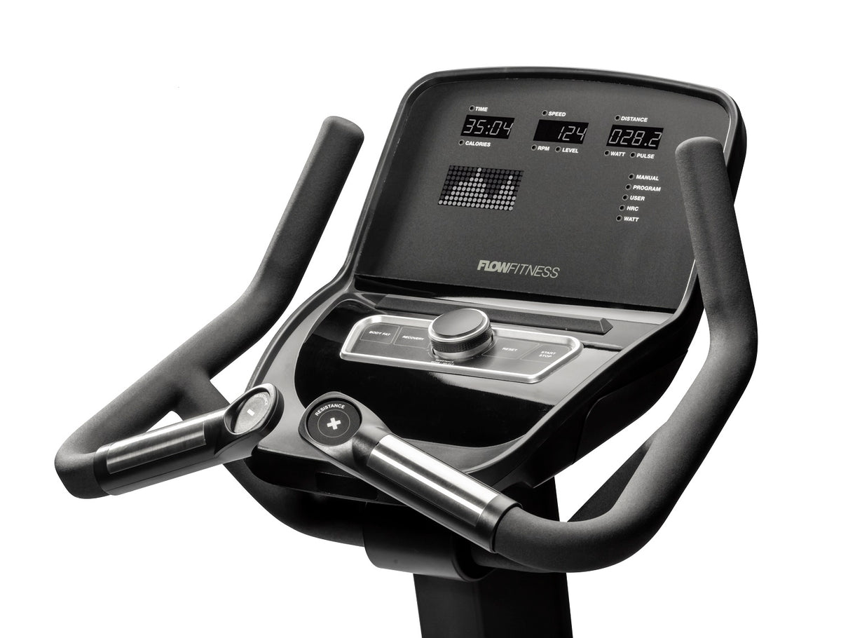 Flow Fitness Pro UB5i Upright Bike Hometrainer - Showroommodel