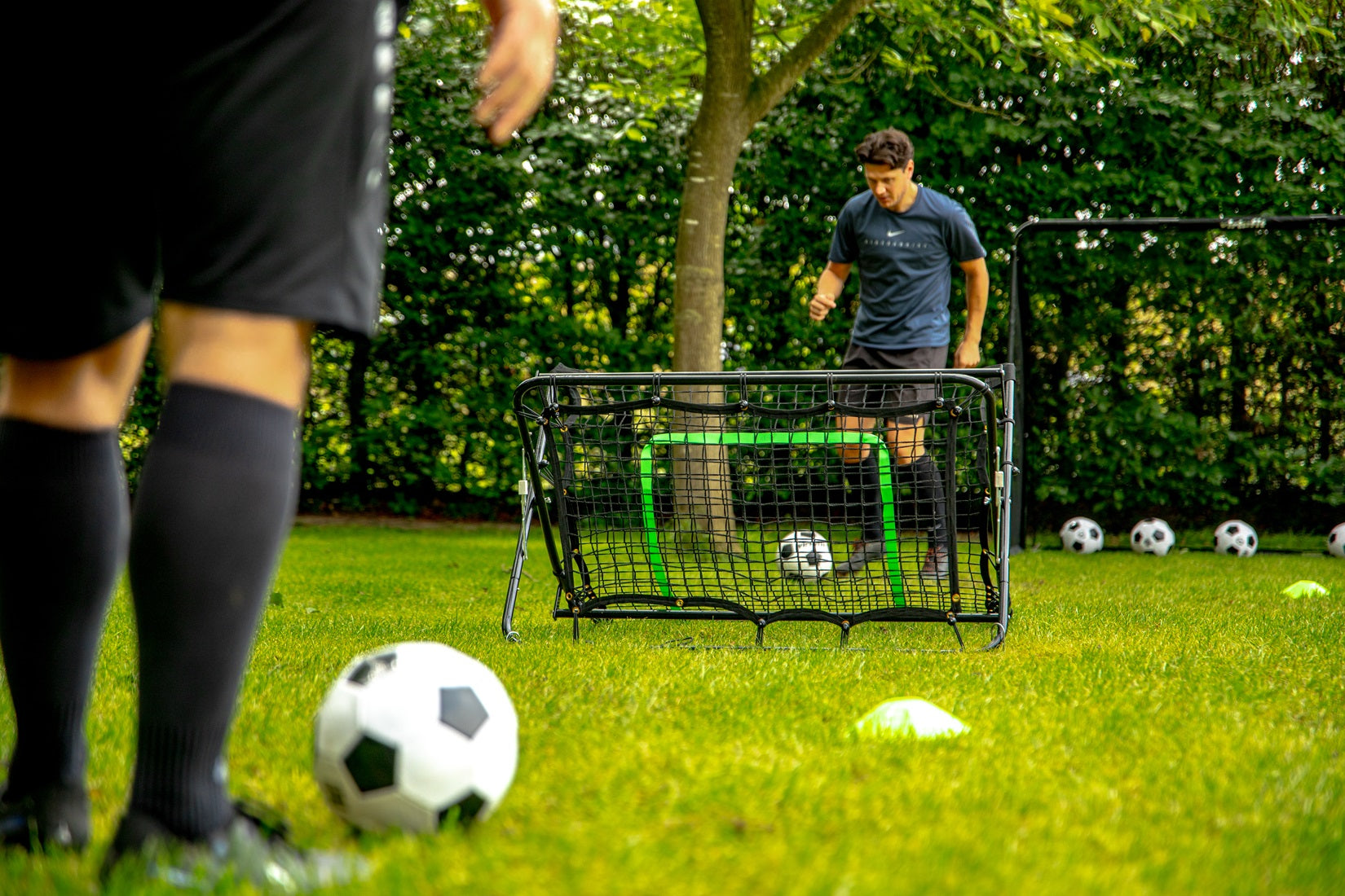 VirtuFit Combi Rebounder - Kickback - 113 x 106 x 61 cm - Tweedekans