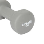 VirtuFit Vinyl Dumbbell Set Pro - 2 x 3 kg - Tweedekans