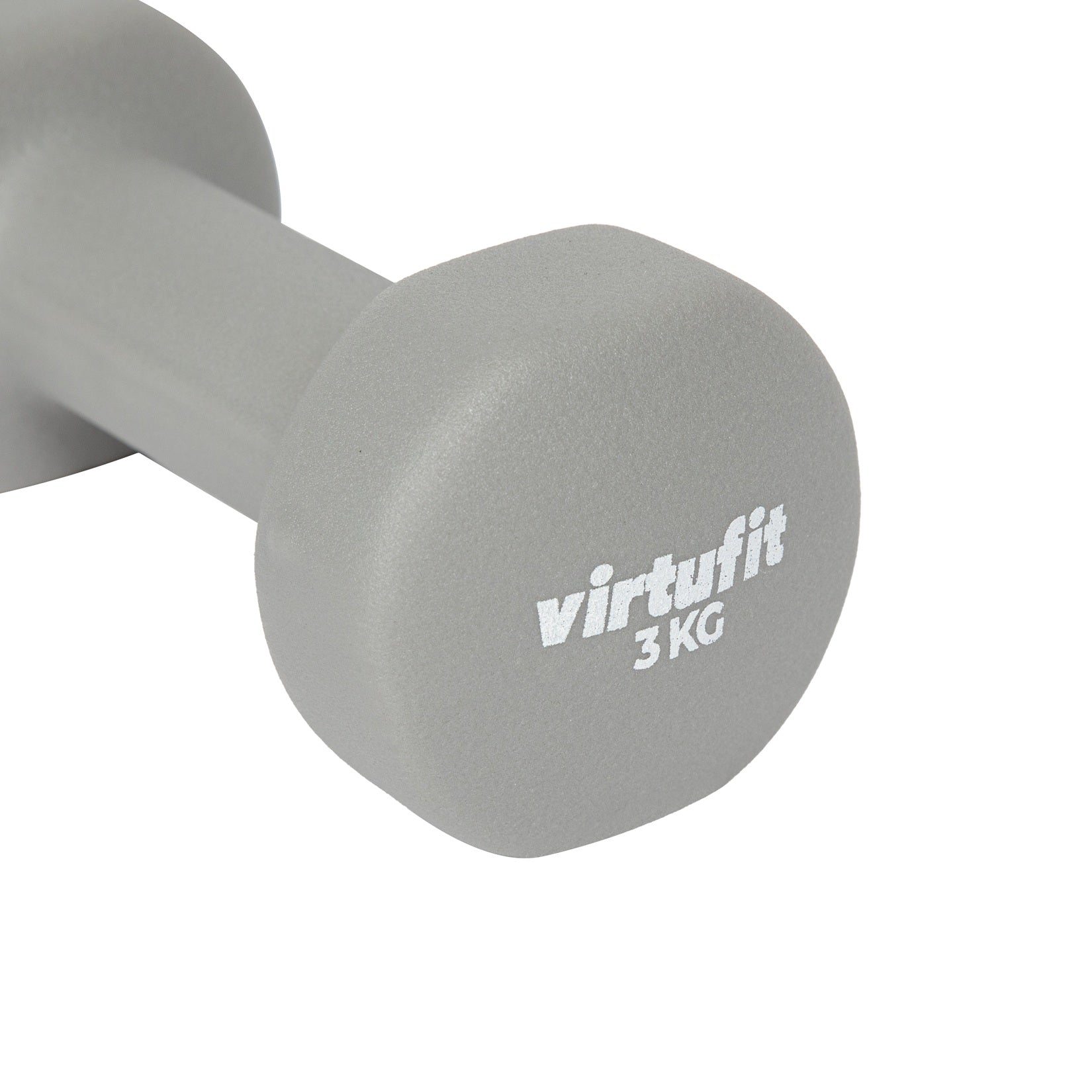 VirtuFit Vinyl Dumbbell Set Pro - 2 x 3 kg - Tweedekans