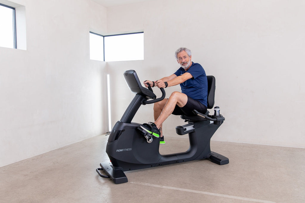 Flow Fitness Pro RB5i Recumbent Bike Ligfiets - Tweedekans