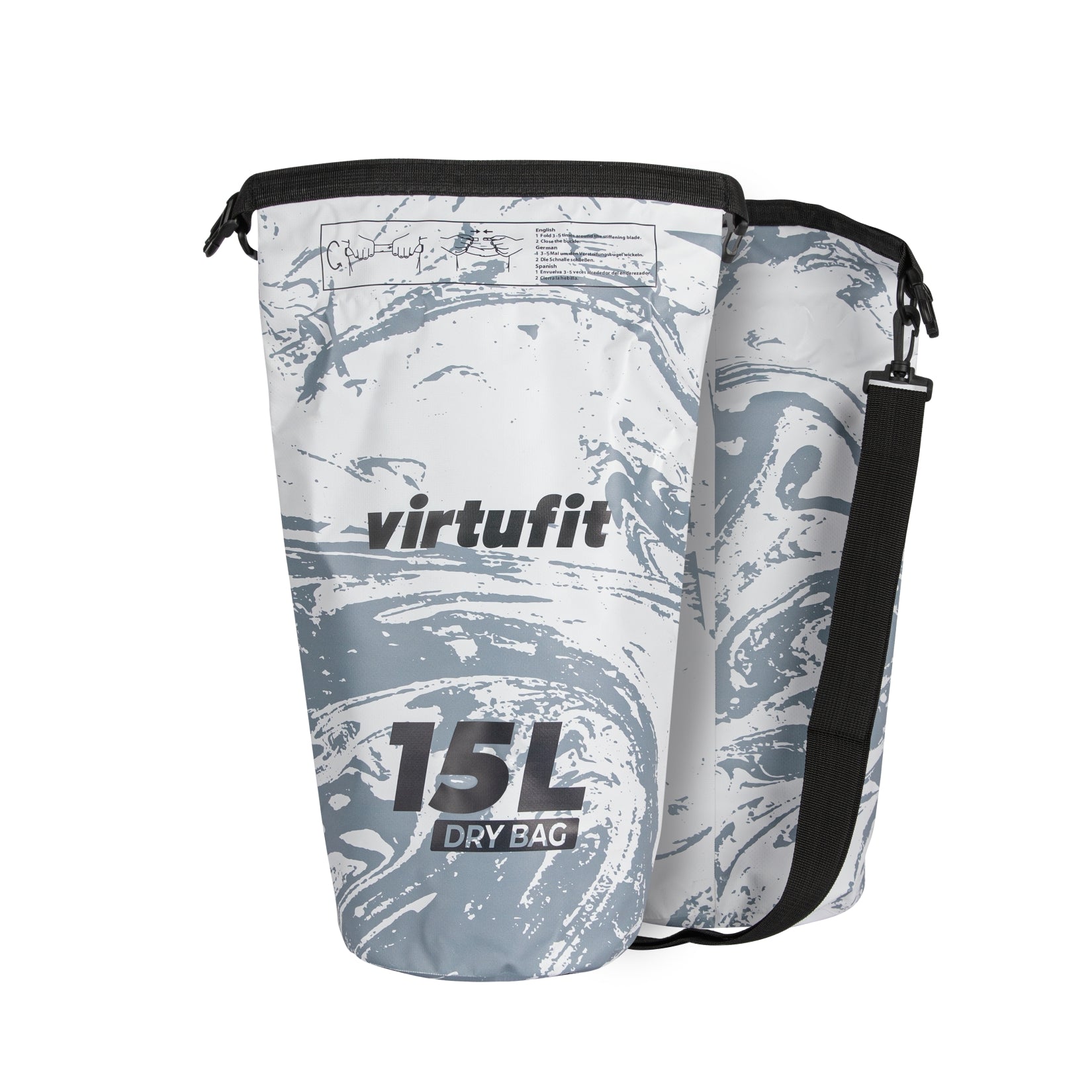 VirtuFit Dry Bag 15L - Waterdichte Tas - Tweedekans