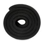 VirtuFit NBR Fitnessmat - 180 x 60 x 1,5 cm - Zwart - met Draagkoord - Tweedekans