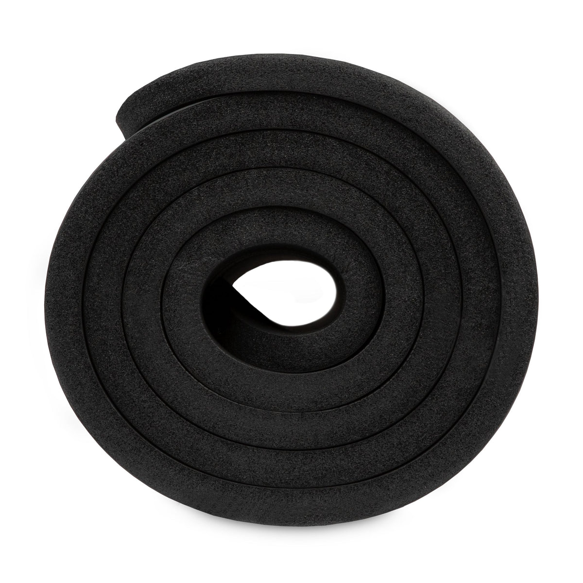 VirtuFit NBR Fitnessmat - 180 x 60 x 1,5 cm - Zwart - met Draagkoord - Tweedekans