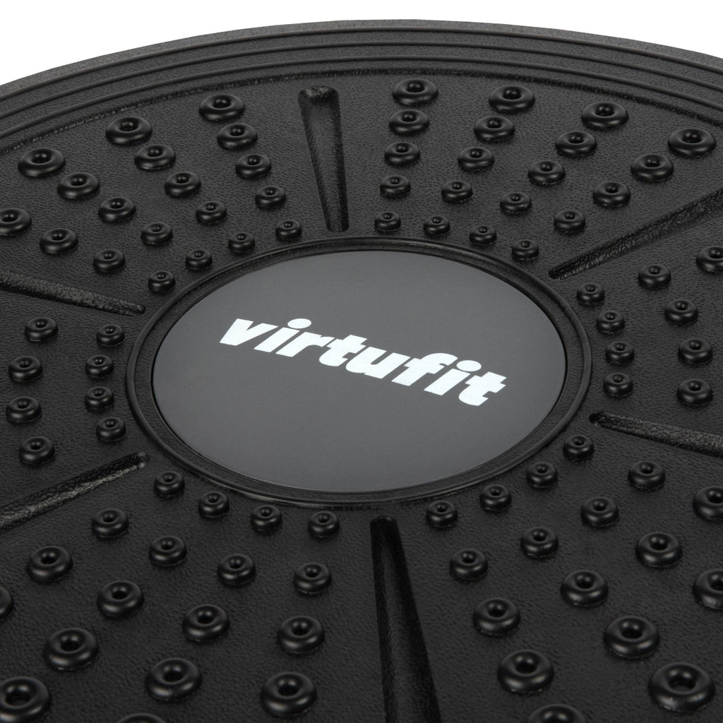 VirtuFit Verstelbaar Balansbord - Balance Board - Balanstrainer - Zwart - Tweedekans