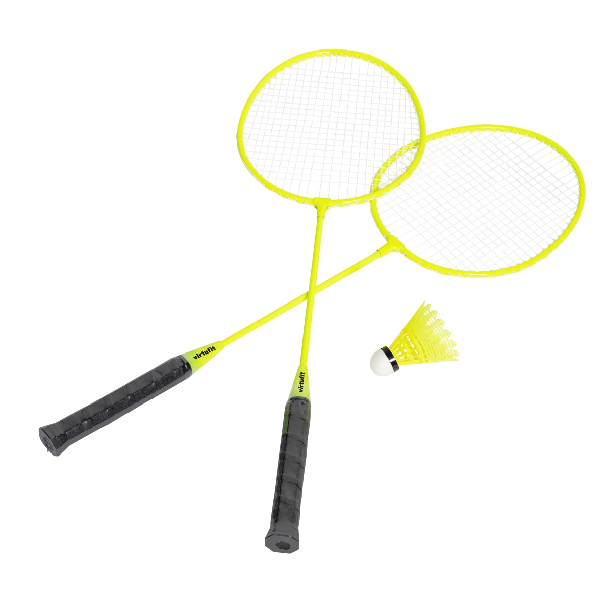 VirtuFit Badminton Set - 2 Rackets - 3 shuttles - Inclusief draagtas - Tweedekans