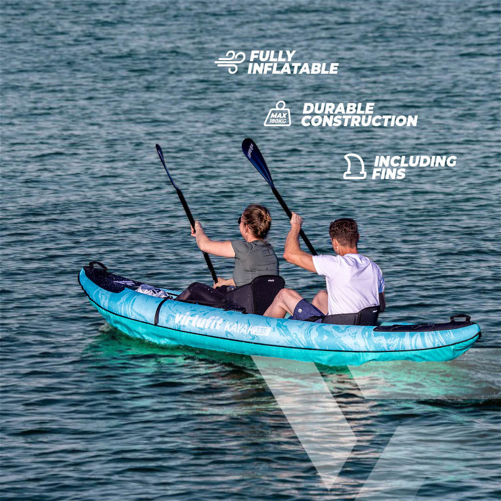 VirtuFit Kayak 335 set - Inclusief 2 peddels en pomp