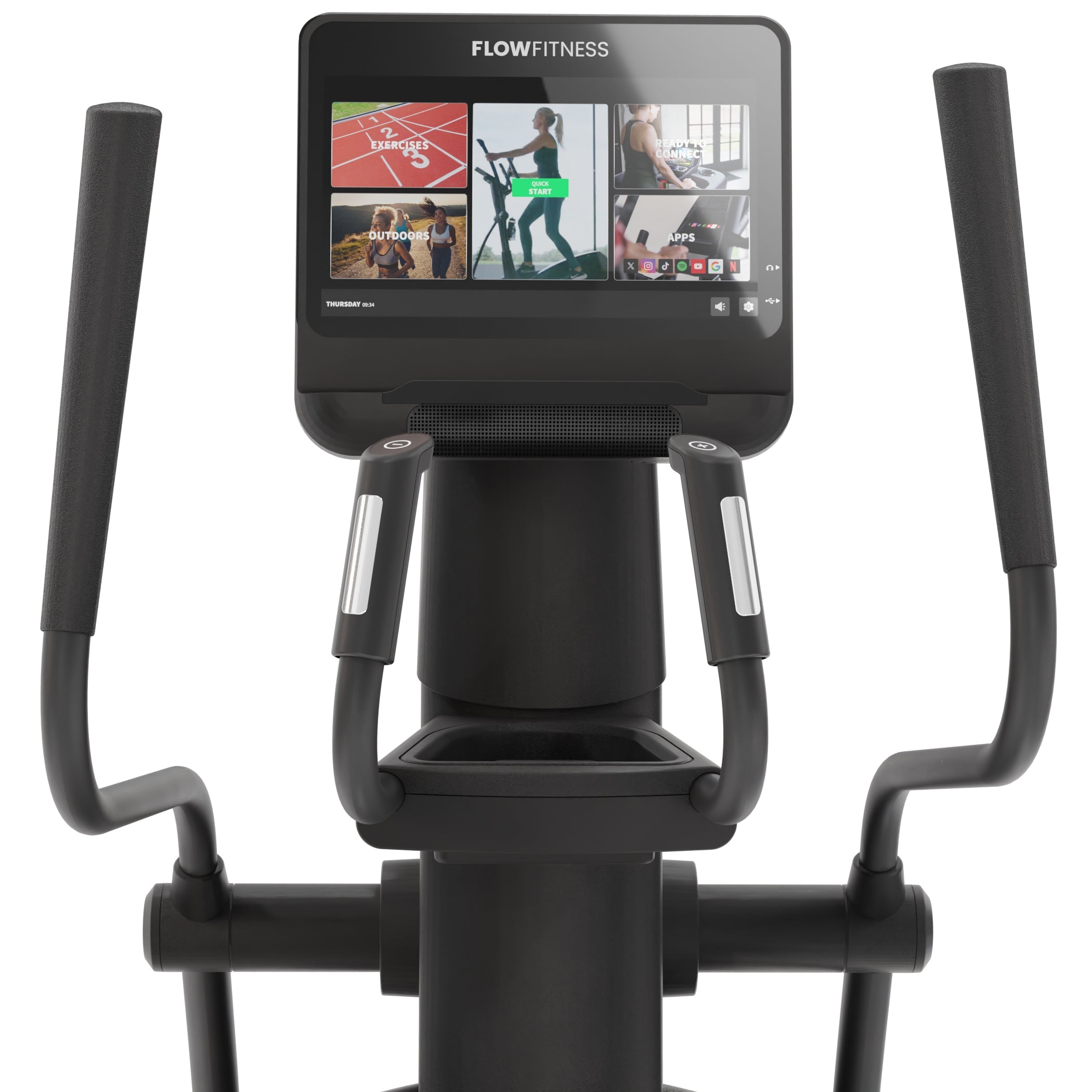 Flow Fitness Perform Pro X6i Crosstrainer - TFT Console - Geschikt voor professioneel gebruik - Tweedekans