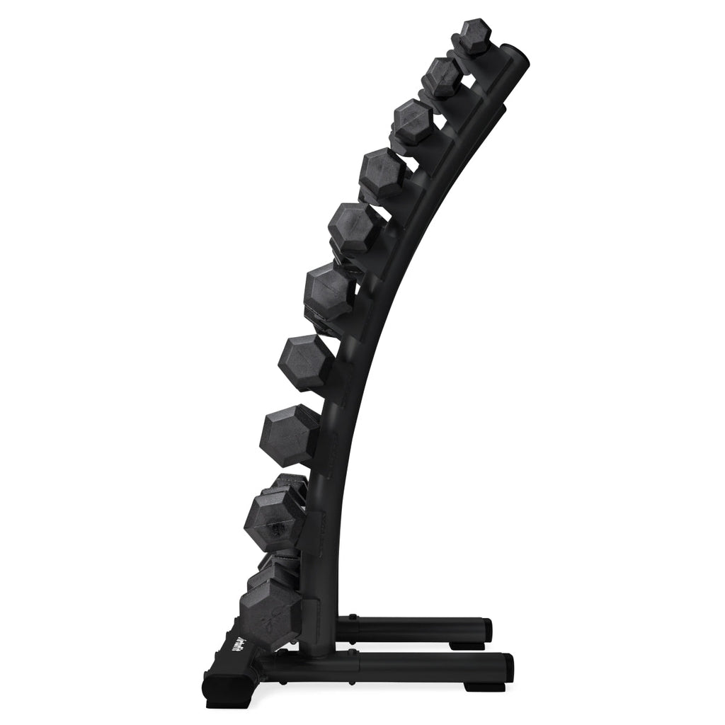 VirtuFit Dumbbellrek staand Deluxe - Halterrek - Tweedekans