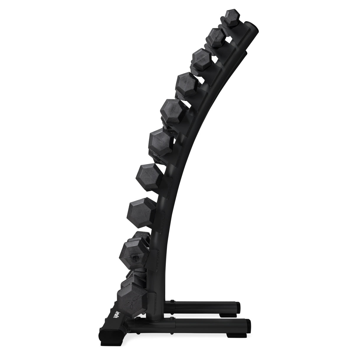 VirtuFit Dumbbellrek staand Deluxe - Halterrek - Tweedekans