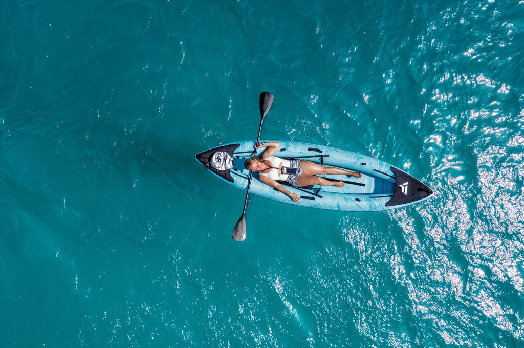 VirtuFit Kayak 335 set - Inclusief 2 peddels en zitje