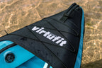 VirtuFit Kayak 335 - Turquoise - Met Kajak zitjes en draagtas