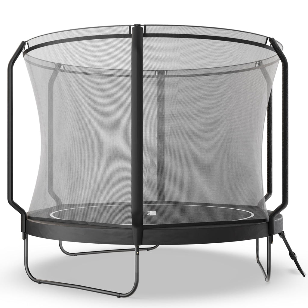 VirtuFit Premium Trampoline met Veiligheidsnet - Zwart - 305 cm - Tweedekans