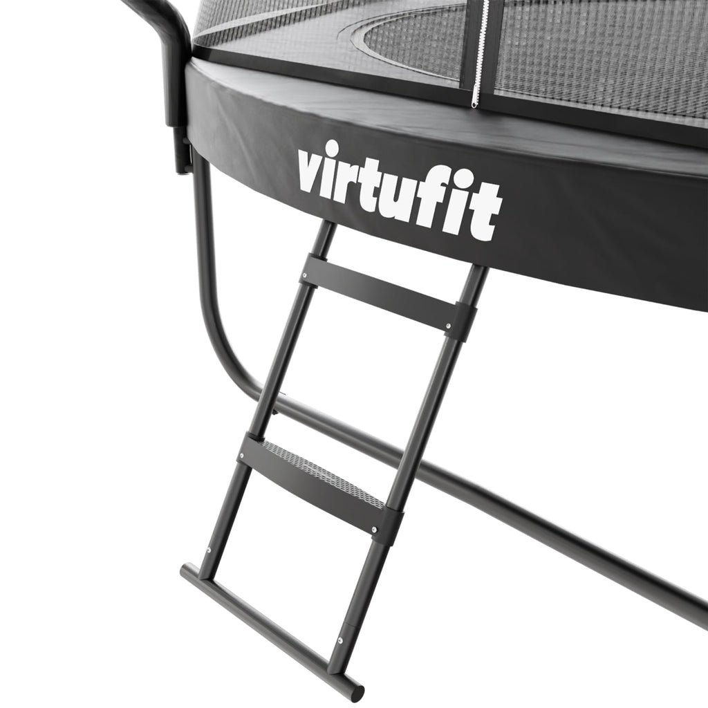 VirtuFit Premium Trampoline met Veiligheidsnet - Zwart - 305 cm - Tweedekans