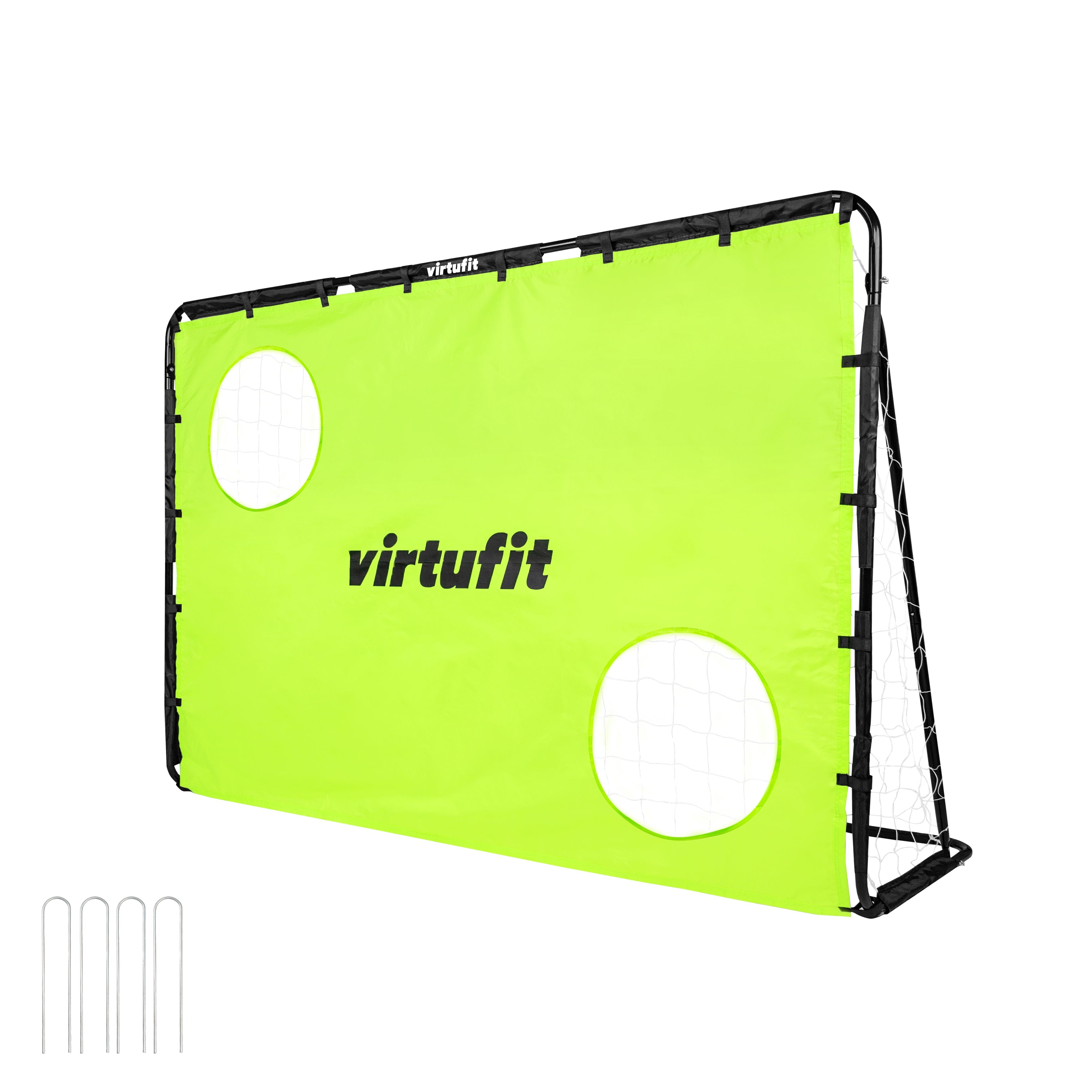 VirtuFit Voetbaldoel met Doelwand - Voetbal Goal - 180 x 120 cm - Tweedekans