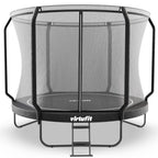 VirtuFit Premium Trampoline met Veiligheidsnet - Zwart - 305 cm - Tweedekans